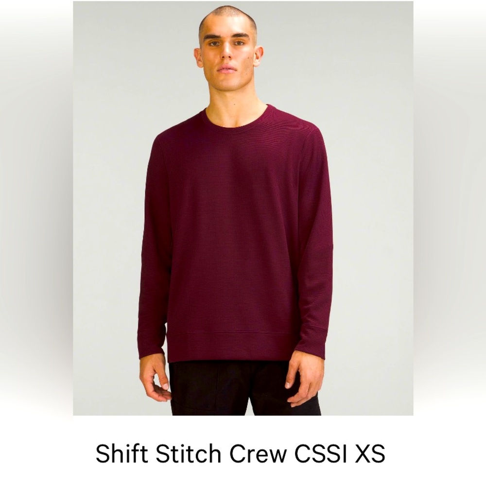 Lululemon Shift Stitch Crew NWOT